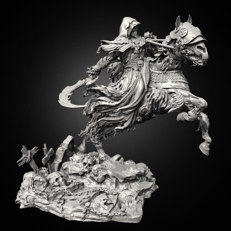 Model Kit Levels - 75mm 95mm 115mm Tanrı Seviyesi Şövalye