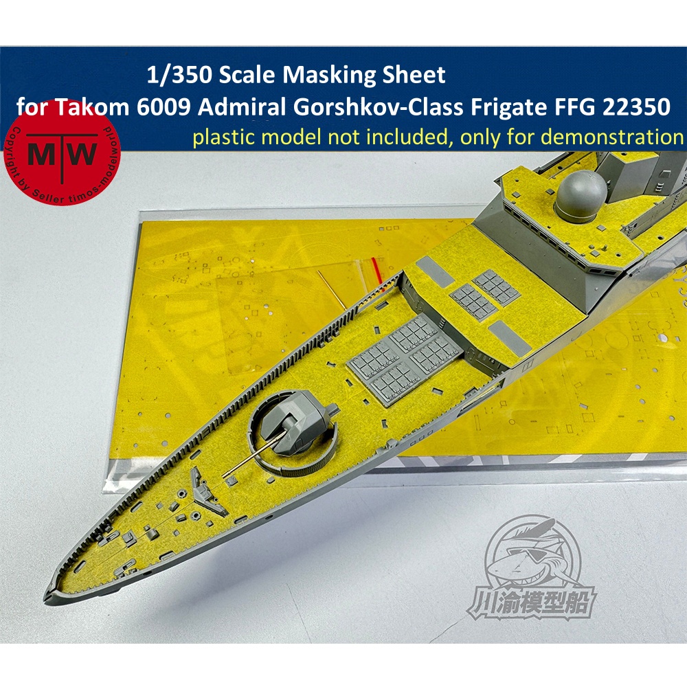 Model Kit U Boat - Takom 1/350 amiral Gorshkov sınıfı Frigate