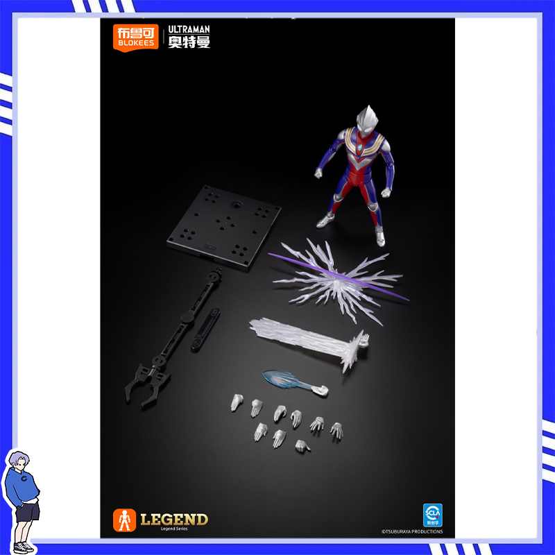 Model Kit Ultraman Tiga - Yeni Blokees Efsanevi Sürüm Ultraman Tiga