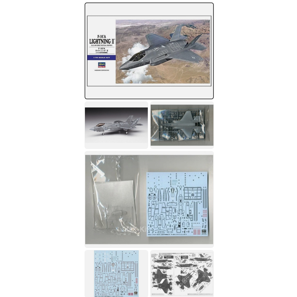 Model Kit Hasegawa - Hasegawa 01572 1:72 Ölçekli ABD F35