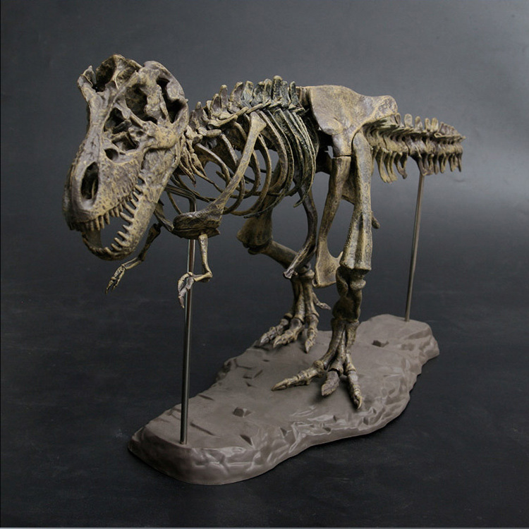 Model Kit Jurassic Park - 4D Büyük DIY Dinozor İskeleti Oyuncaklar