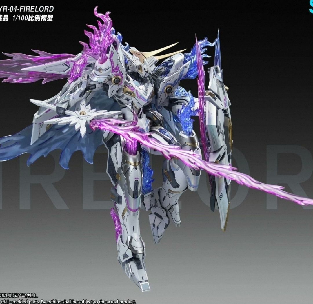 Model Kit Fire Lord - SNAA 1/100 Parçacık Uyanış Armanent Yangın