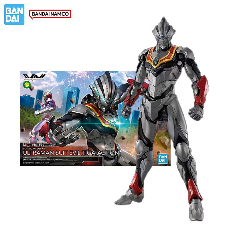 Model Kit Ultraman Tiga - Bandai Orijinal Orijinal Ultraman model seti