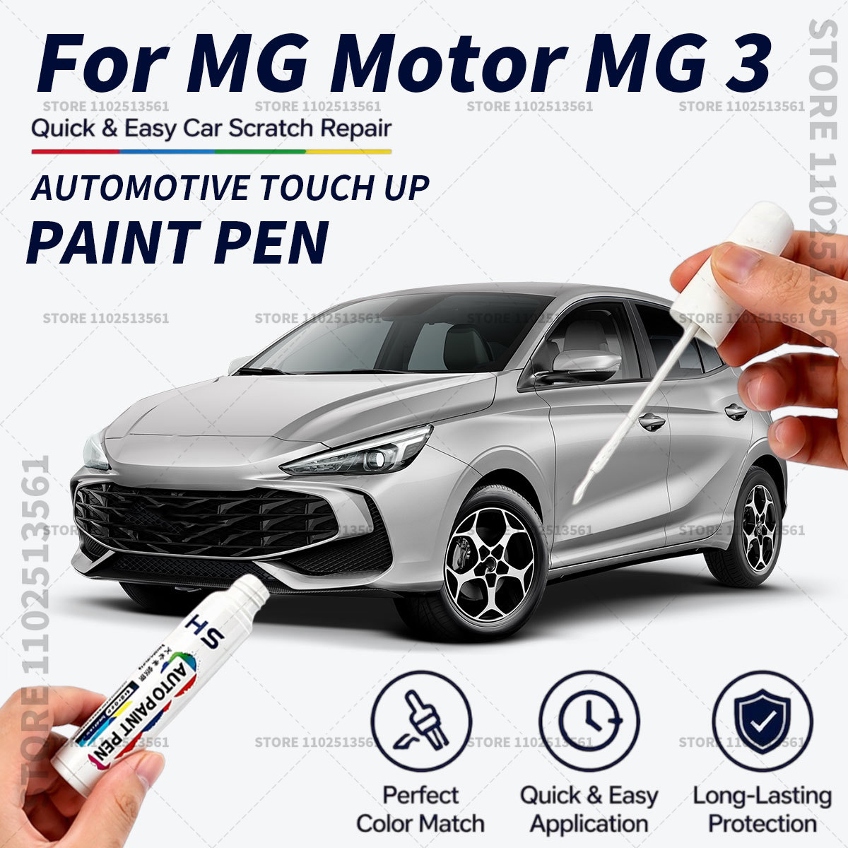 Paint Model Kit - 2011-2026 MG Motor MG 3 Rötuş