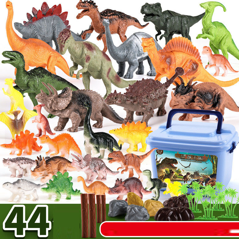 Model Kit Jurassic Park - 44 adet Jurassic dinozorlar Set simülasyon