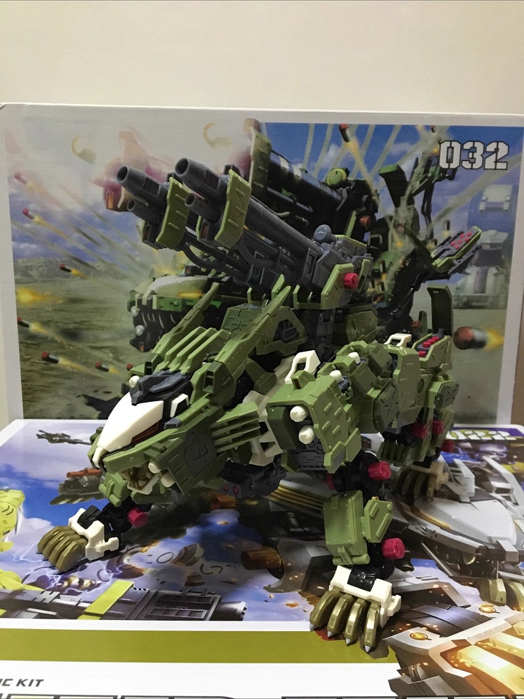 Model Kit Keroro - BT Yapı Taşları ZOIDS RZ-041 Liger
