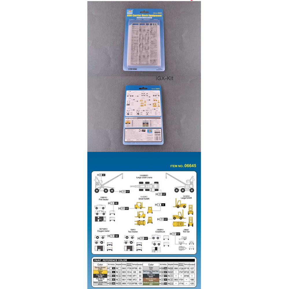 Model Kit U Boat - Trompetçi 06645 1:350 Ölçekli USN Taşıyıcı