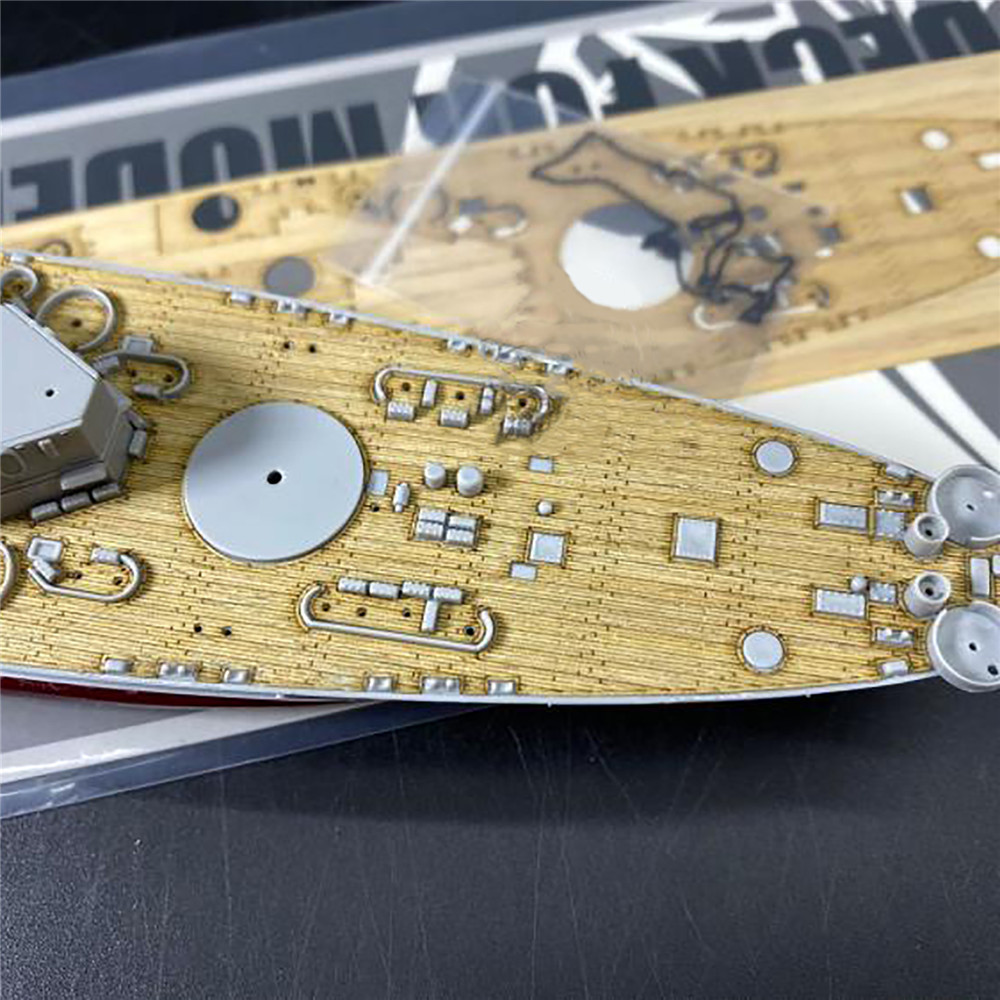 Model Kit U Boat - 1/700 Ölçekli Ahşap Güverte ve Çapa