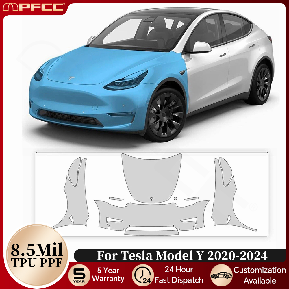 Paint Model Kit - Tesla Model Y 2020-2024 için Önceden