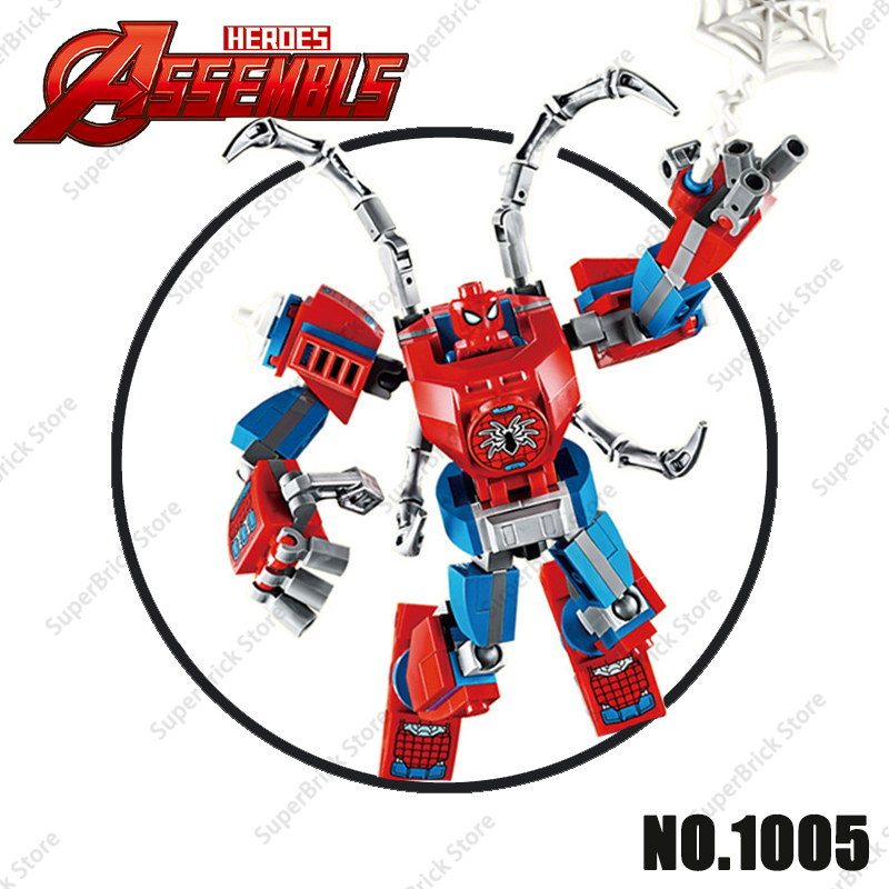 Süper kahramanlar Örümcek Adam - Model Kit Vs Lego incelemesi ve fiyatı