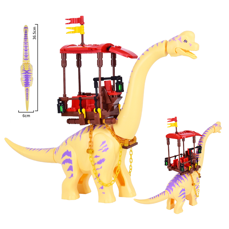 MOC Jurassic Dino brachiosamou - Model Kit Jurassic Park incelemesi ve fiyatı