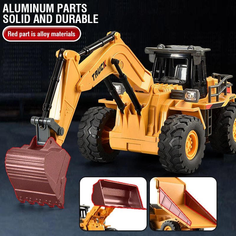 2.4G Alaşımlı Uzaktan Kumandal - Model Kit Excavator incelemesi ve fiyatı