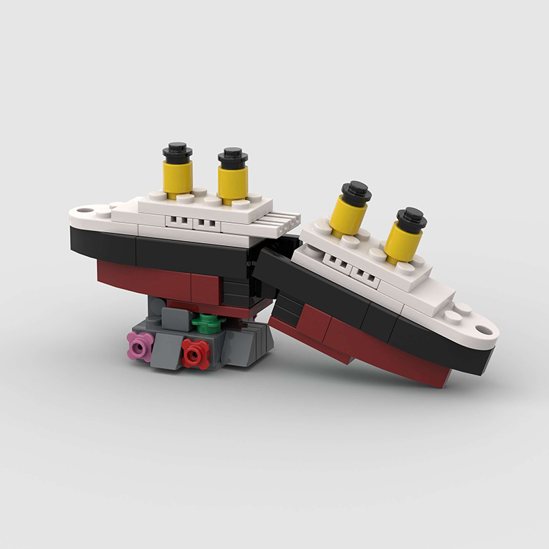 Mini RMS Titanic Sank Gemi Mod - Model Kit U Boat incelemesi ve fiyatı