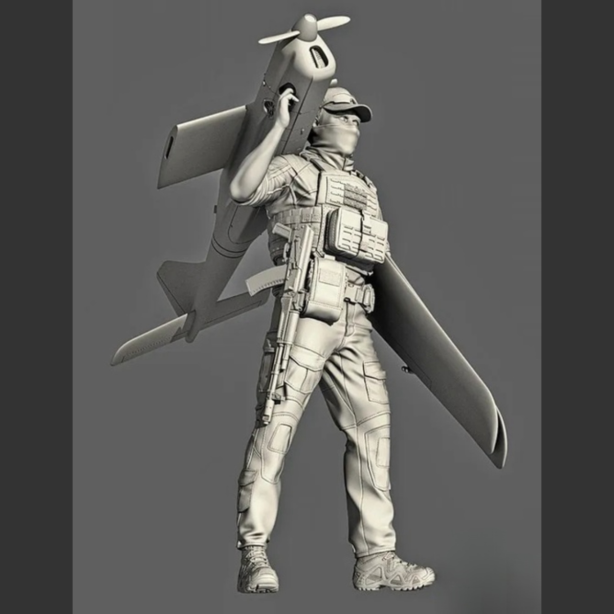1/16 Reçine boyasız model seti - Model Kit Keroro incelemesi ve fiyatı