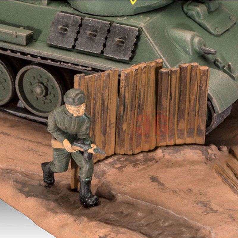 Revell 03294 1/76 Sovyet T-34/ - Model Kit Revell incelemesi ve fiyatı