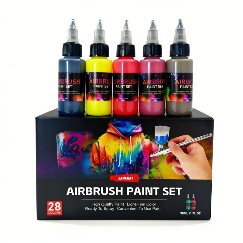12/28 Renkli Su Bazlı Airbrush - Paint Model Kit incelemesi ve fiyatı