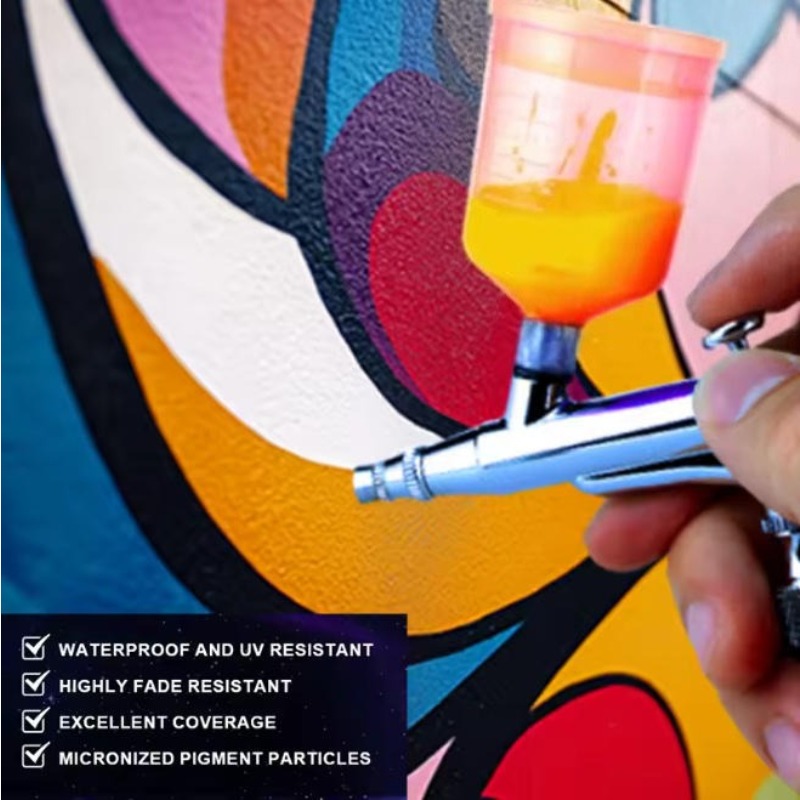 12/28 Renkli Su Bazlı Airbrush - Paint Model Kit incelemesi ve fiyatı