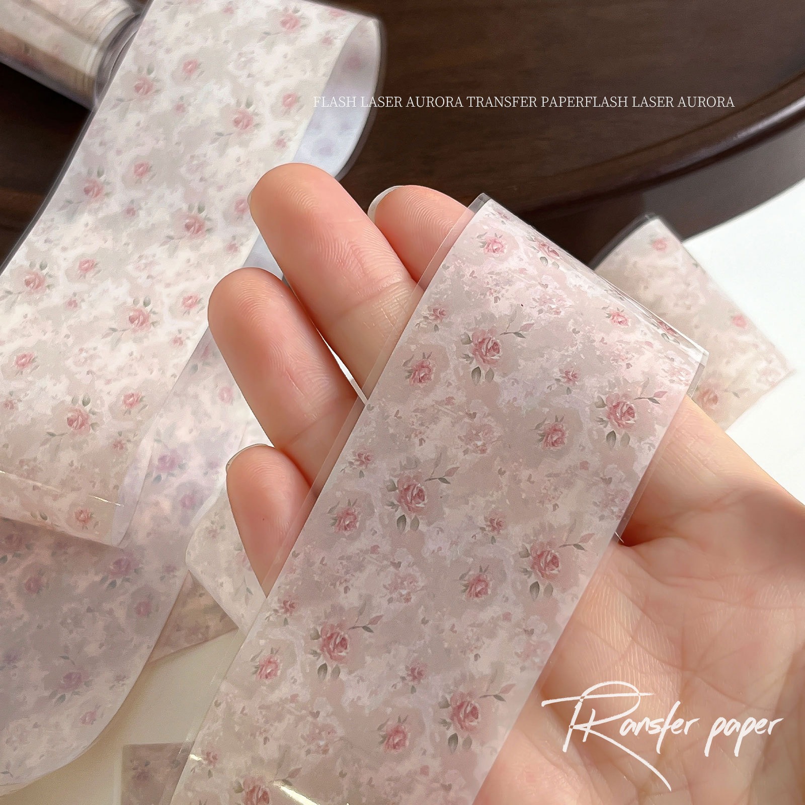 100cm Çiçekli Tırnak Transfer  - Waterslide Decal Paper incelemesi ve fiyatı