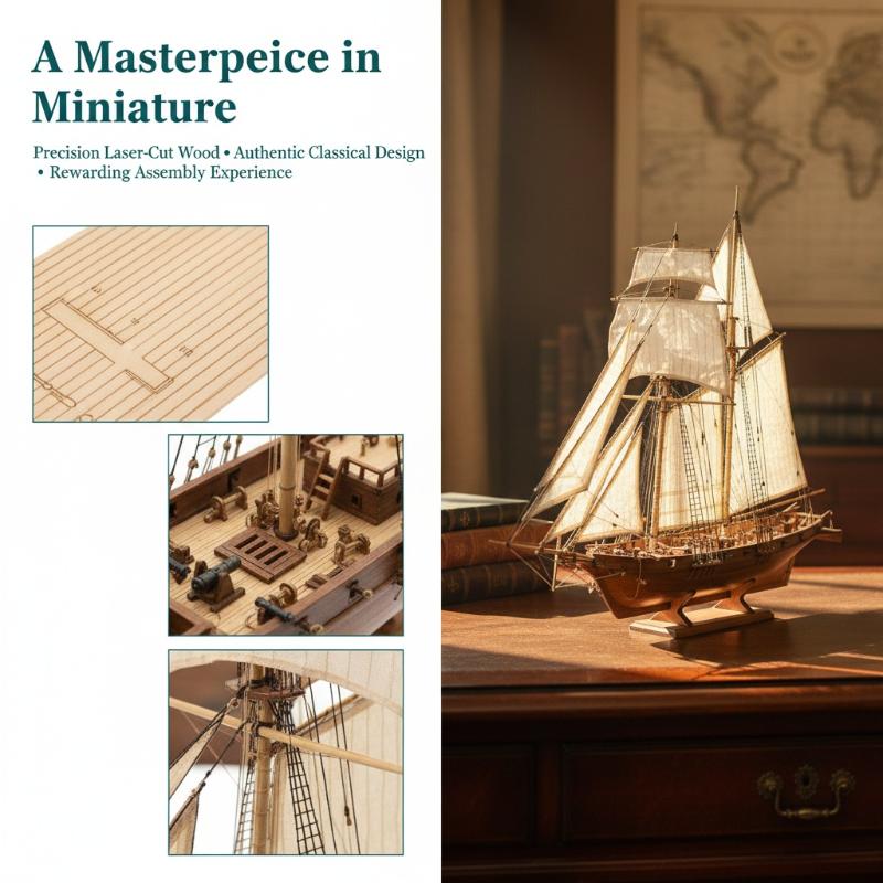 Ahşap Gemi Modeli Kiti - Kendi - Model Kit U Boat incelemesi ve fiyatı