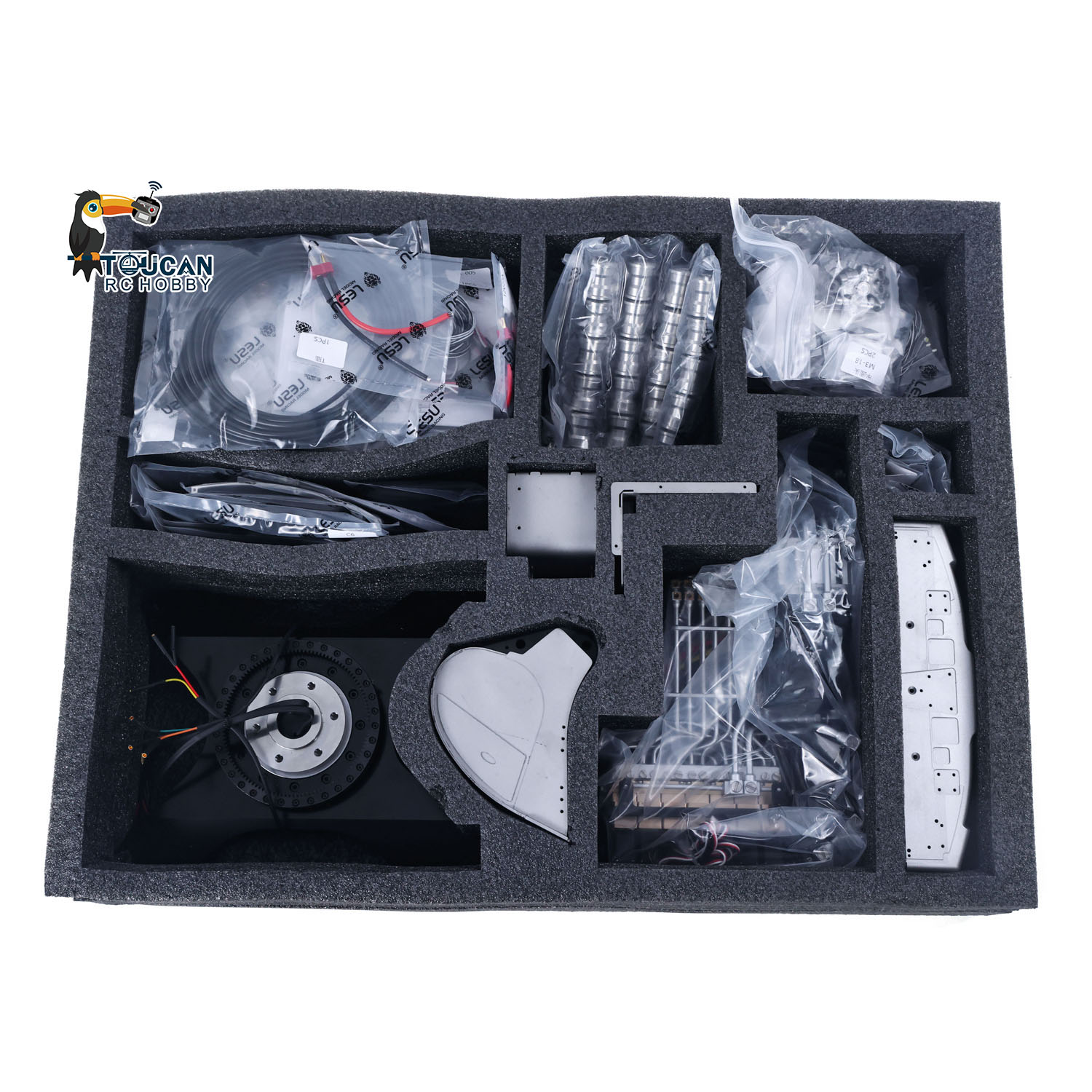 1/14 LESU LR945 KIT RC Hidroli - Model Kit Excavator incelemesi ve fiyatı