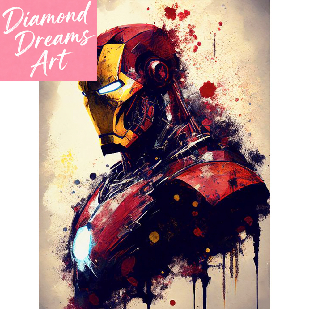 Marvel DIY Elmas Boyama Seti K - Model Kit Iron Man incelemesi ve fiyatı