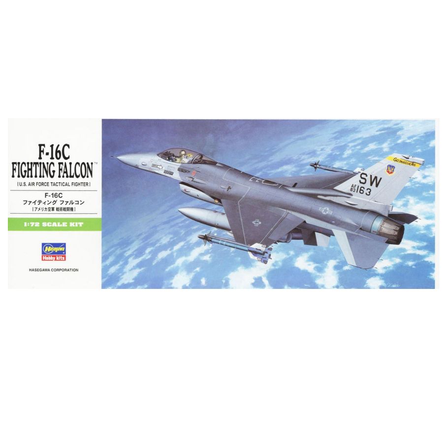HASEGAWA HA00232 1/72 F-16C Fi - Model Kit Hasegawa incelemesi ve fiyatı
