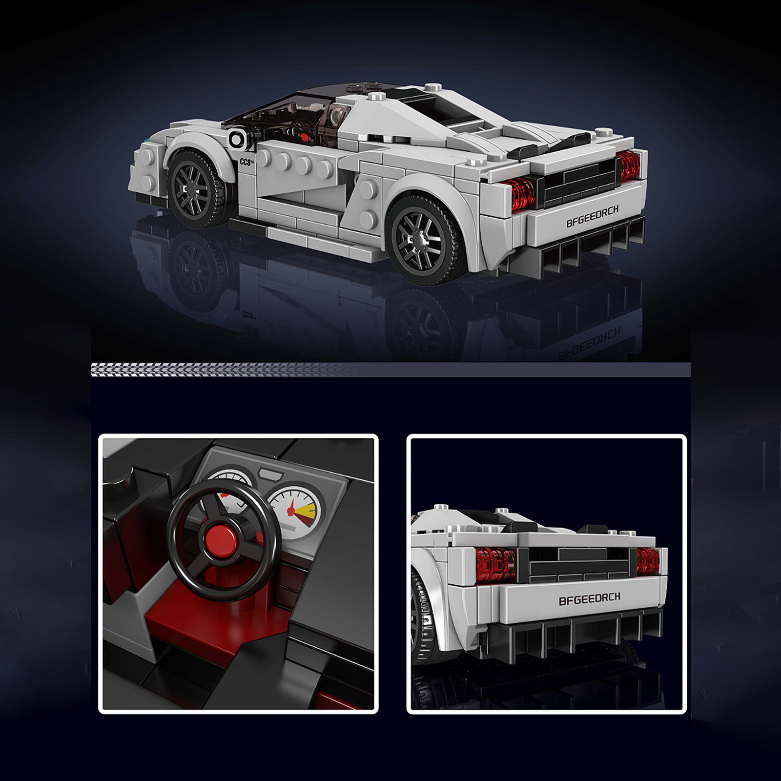 MOULDKING Lüks Arabalar Serisi - Model Kit Jurassic Park incelemesi ve fiyatı