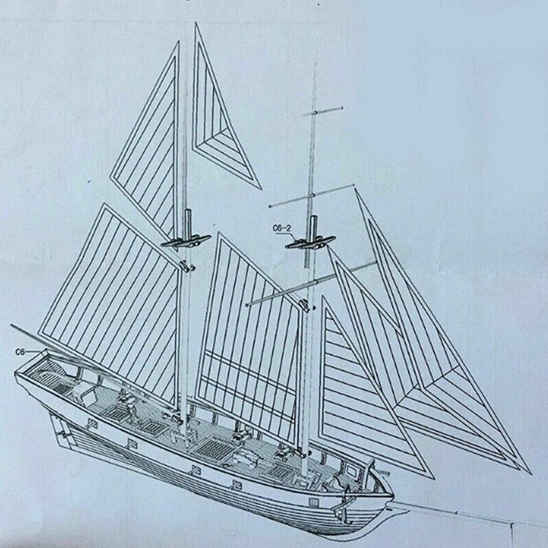 Yeni【1:100 Halcon Ahşap Yelken - Model Kit U Boat incelemesi ve fiyatı