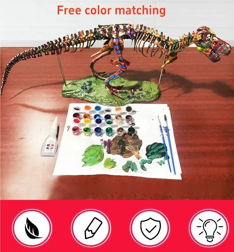 Büyük DIY Dinozor İskeleti Oyu - Model Kit Jurassic Park incelemesi ve fiyatı