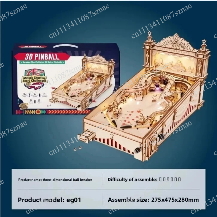 Zorlu Mekanik 3D Pinball Monta - Model Kit Levels incelemesi ve fiyatı