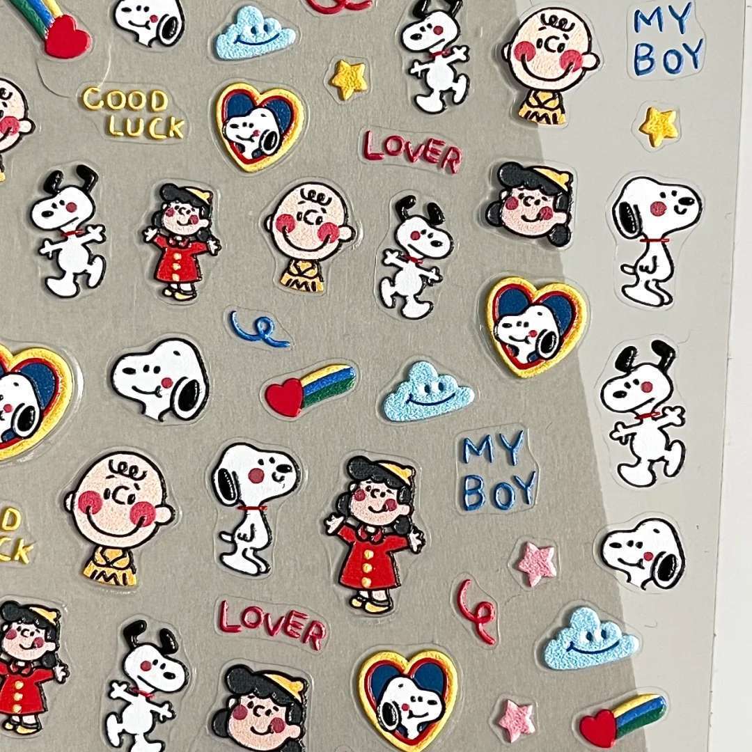 Karikatür Snoopy Kabartmalı 3D - Waterslide Decal Paper incelemesi ve fiyatı